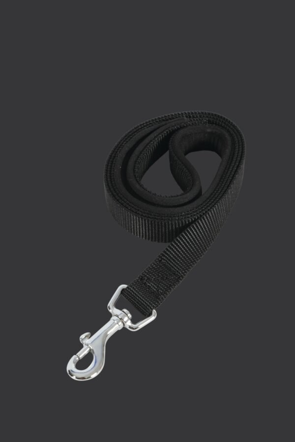 NYLON COMFORT LEAD 1M 25MM BLACK