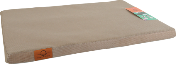 Memory Cushion with Removable Cover Brown 110cm