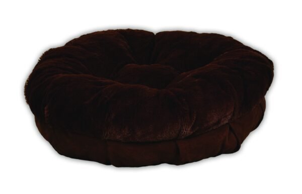 Plush Snuggle Bed - Large/Brown