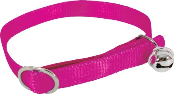 NYLON COLLAR 30CM / 10MM PINK