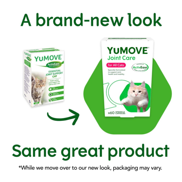 YuMOVE Joint Care for All Cats 60 caps - Image 2