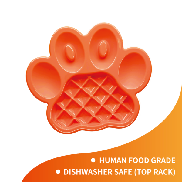 PetDreamHouse PAW Slow Feeder Orange - Image 5