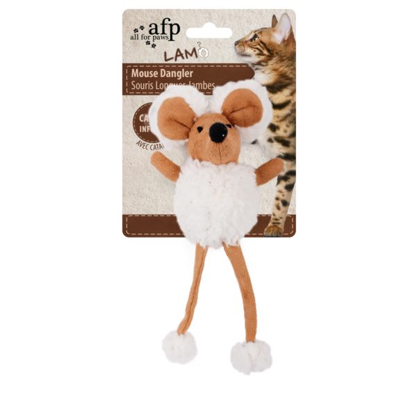 Lambswool - Mouse Dangler Assorted - 6 pcs / pk - Image 4