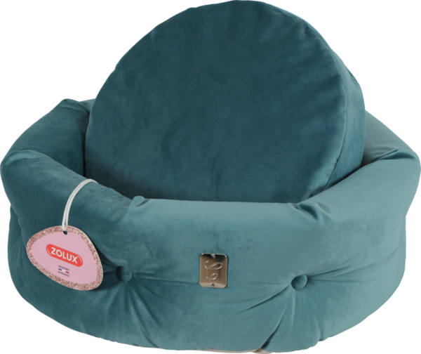 CHAMBORD CHESTERFIELD PET BED 41CM - PEACOCK GREEN - Image 2