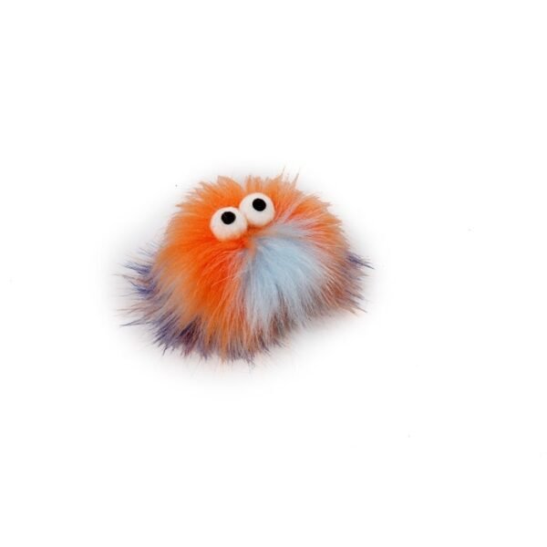 Fluffy Ball - Orange - Image 2