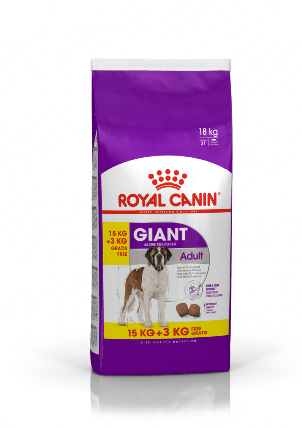 Size Health Nutrition Giant Adult 15+3 KG