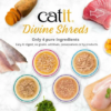 Catit Divine Shreds Tuna Multipack 75g 12pcs/box - Image 3