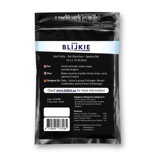 Blijkie black foil line fuzzyrat 15-25 10pc - Image 2