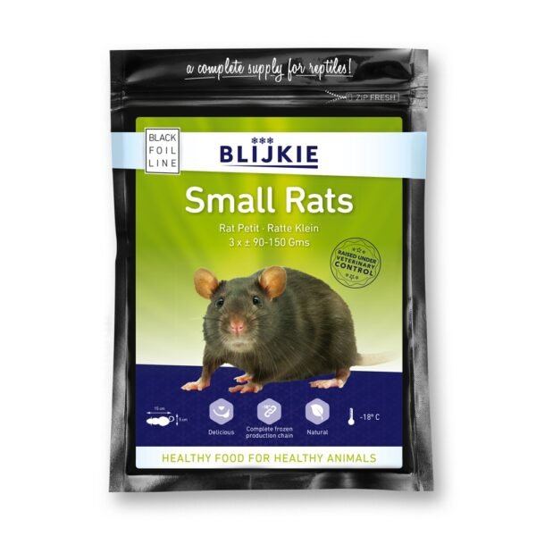 Blijkie black foil line small rat 90-150g 3 pcs
