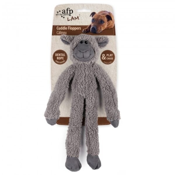 Lambswool Cuddle Ropey Flopper - Sheep - Image 4