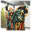 Deluxe Nest Pouch - Rainbow Zebra - Image 2