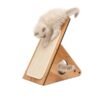 Premium Cat Furniture V-Play Center - Wallnut - Image 4