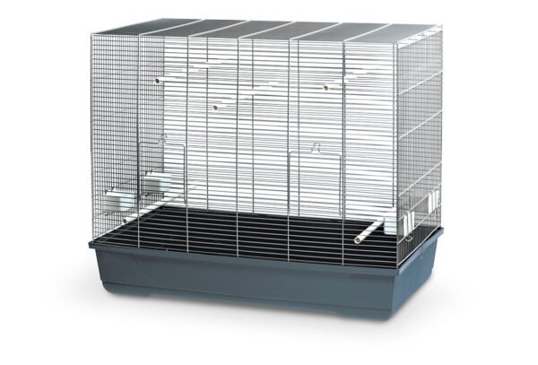 Kloris Bird Cage - 100 x 55.5 x 70.5 cm/Blue & White