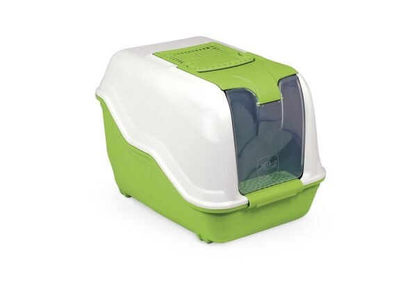 Netta Maxi Cat Litter Box - 66 x 49 x 50 cm/Mix Colors - Image 2