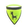Visibility Dog Bandana Large - Neon Yellow - Image 2
