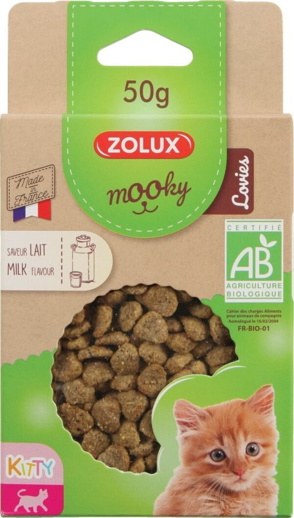 MOOKY ORGANIC KITTY LOVIES MILK 50G