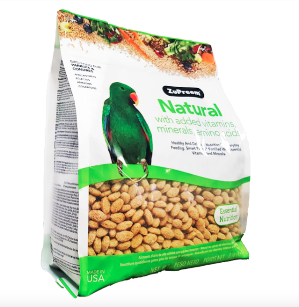 Natural Avian Diet Parrots & Conures 3lb (1.36kg) - Image 3