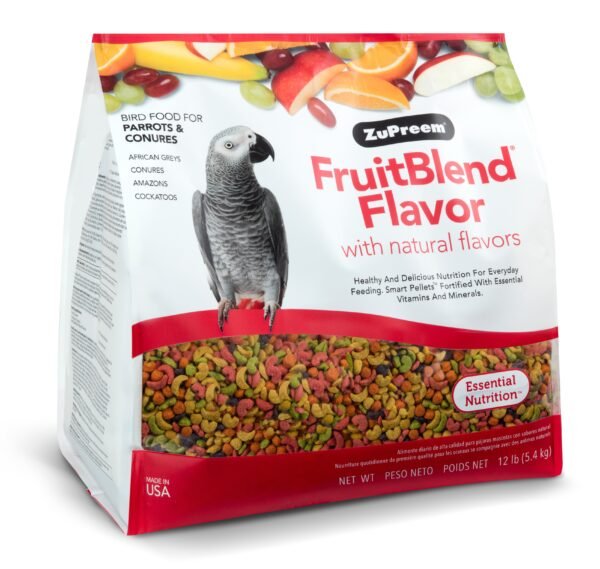 FruitBlend Flavor Medium & Large Parrot Food 12lb (5.44kg) - Image 3