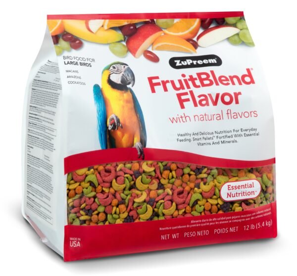 FruitBlend Flavor Large Parrot Food 12lb (5.44kg) - Image 3