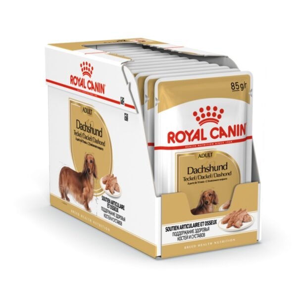 Royal Canin Dachshund Adult (WET FOOD - Pouches) 12 x 85g - Image 6