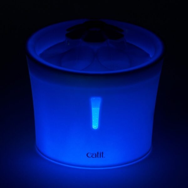 Catit Flower Fountain with LED Nightlight - Image 4