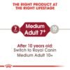 Royal Canin Size Health Nutrition Medium Adult 7+ - Image 4