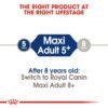 Royal Canin Health Nutrition Maxi Adult 5+ 15 KG - Image 2
