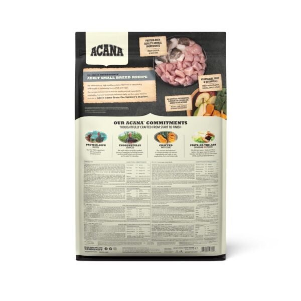 Acana Adult Small Breed Recipe Dry Dog Food 2Kg - Image 3