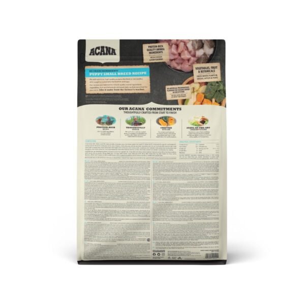Acana Puppy Small Breed Recipe Dry Dog Food 2Kg - Image 2