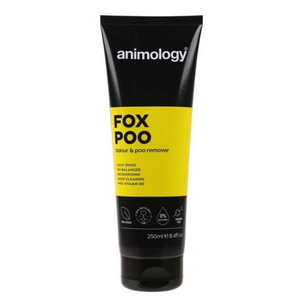 Animology : Fox Poo Odour & Poo Remover Dog Shampoo 250ml