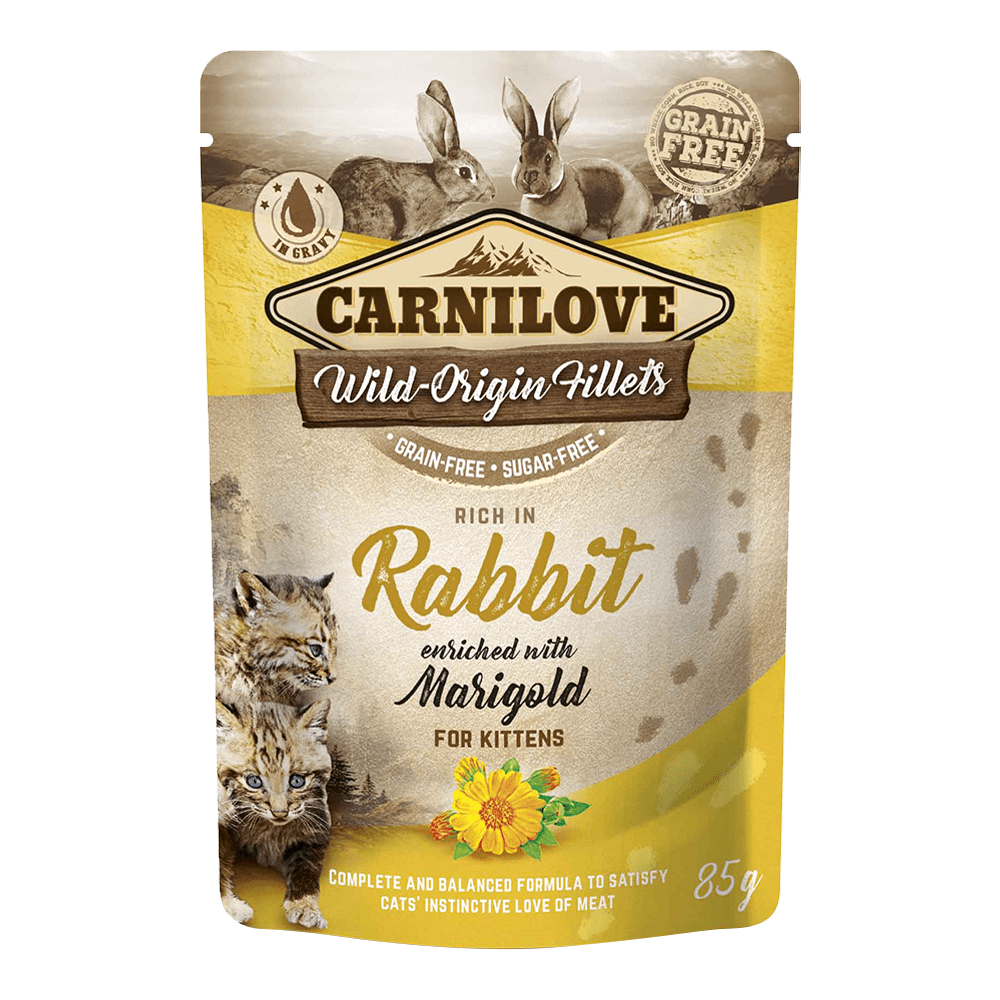 Carnilove Rabbit enriched with Marigold for Kittens