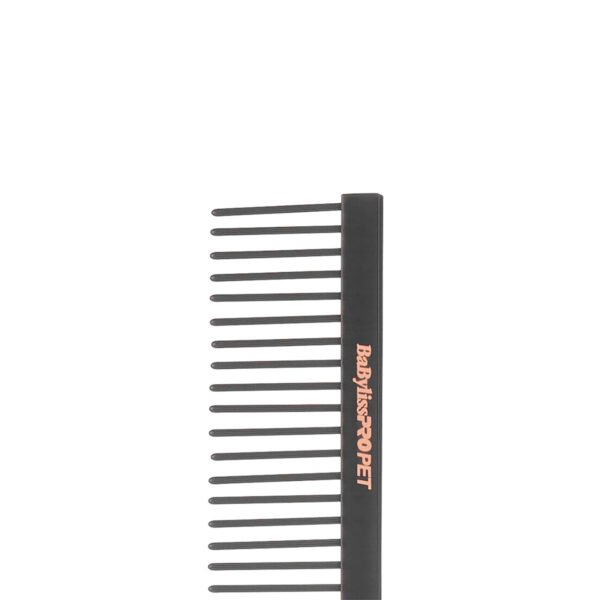 BaByliss Pro Pet: Dog Grooming - Rose Gold/Black Small Comb - Image 3