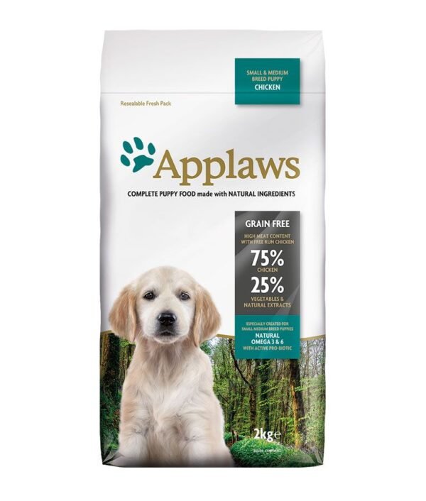 Applaws Chicken Small & Medium Breed Dry Puppy Food