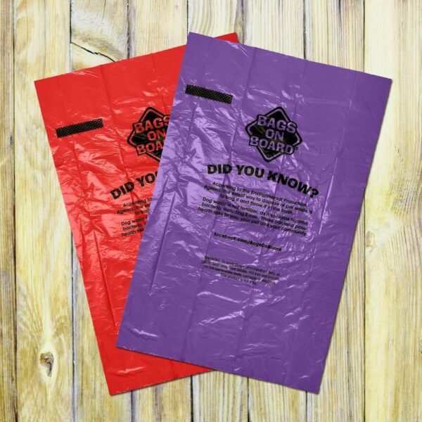 Bags on Board: Refill Bags Triple Berry Scented Print 140 bags (10×14) - Image 5