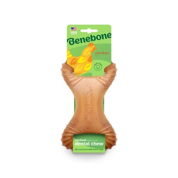 Benebone: Dog Dental Dog Chew Toy – Chicken - Image 7