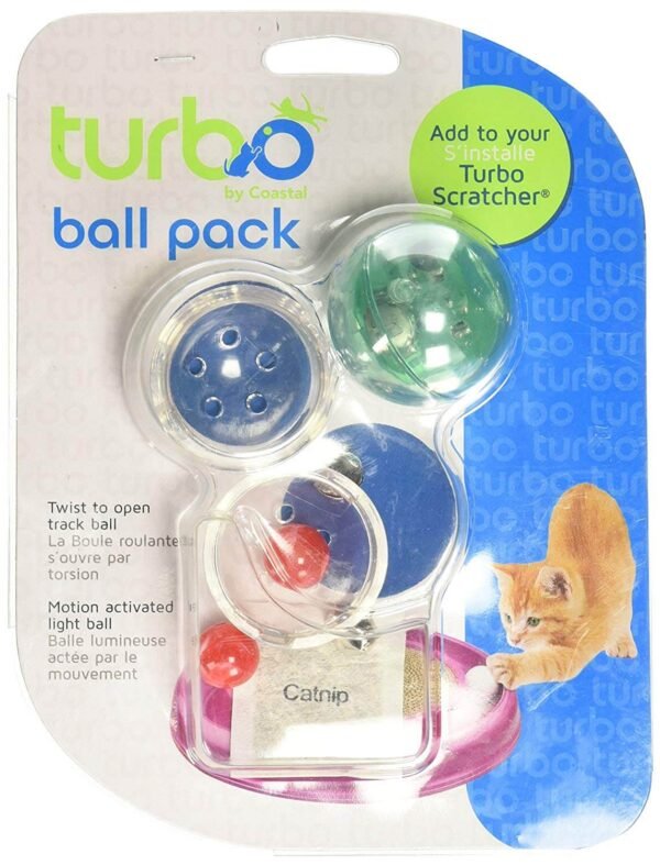 Bergan: Cat Toy - Turbo Assorted Ball Pack