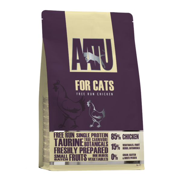 AATU:Free Run Chicken Dry Cat Food 3kg
