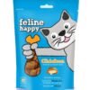 Feline Happy: Chicken Crunchy & Creamy Cat Treats 60g