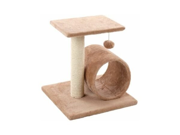 Flamingo: Triolet Beige Cat Scratching Tree 38x38x40cm
