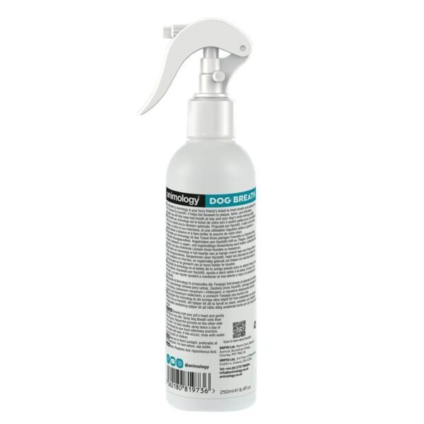 Animology: Dog Breath Dental Spray 250ml - Image 2