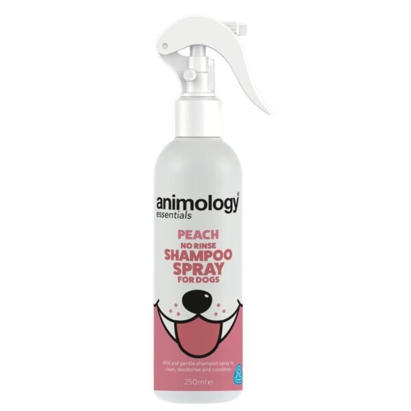 Animology: Essentials Peach No Rinse Dog Shampoo Spray 250ml