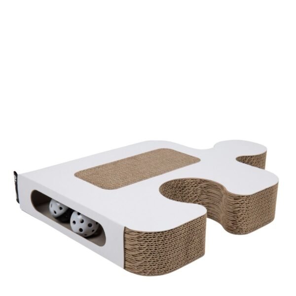 District 70: Puzzle Cardboard Scratcher Cat Toy - Image 4
