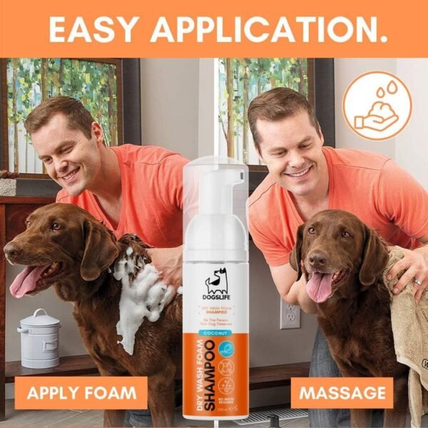 DogsLife: Drywash Coconut Dog Shampoo 200ml - Image 7
