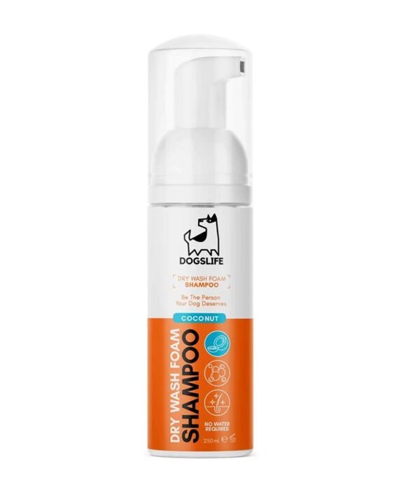 DogsLife: Drywash Coconut Dog Shampoo 200ml