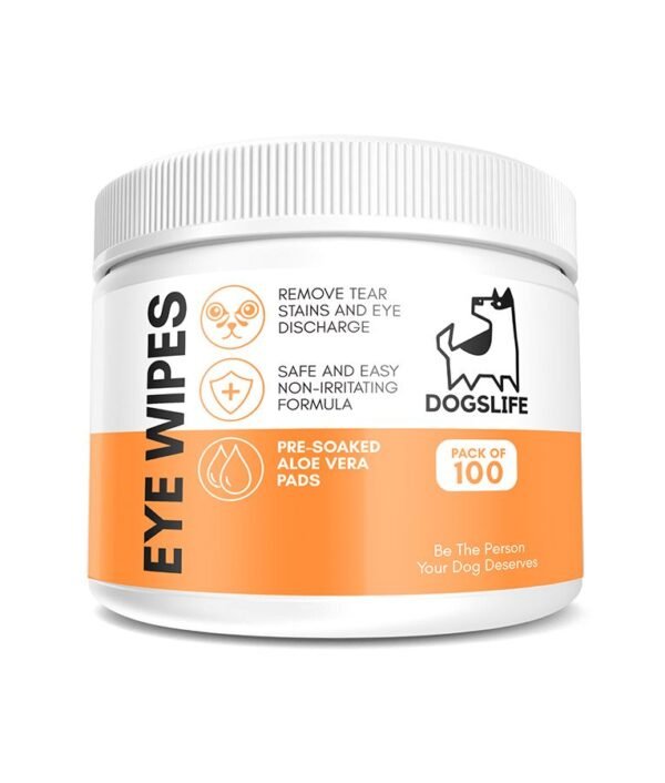 DogsLife: Eye Wipes Aloe Vera Dog 100pcs