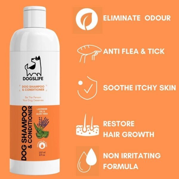 DogsLife: Dog Shampoo & Conditioner 237ml - Image 3