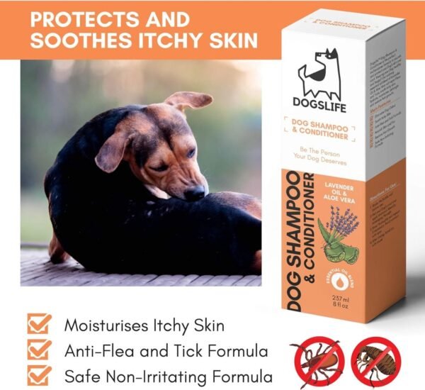 DogsLife: Dog Shampoo & Conditioner 237ml - Image 4