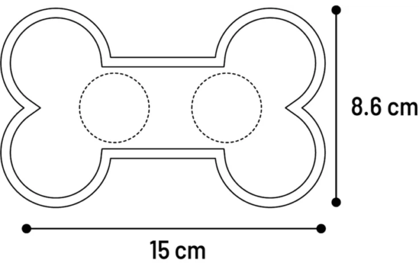 Flamingo: Yummy Silicone Bone Lick Pad - Image 10